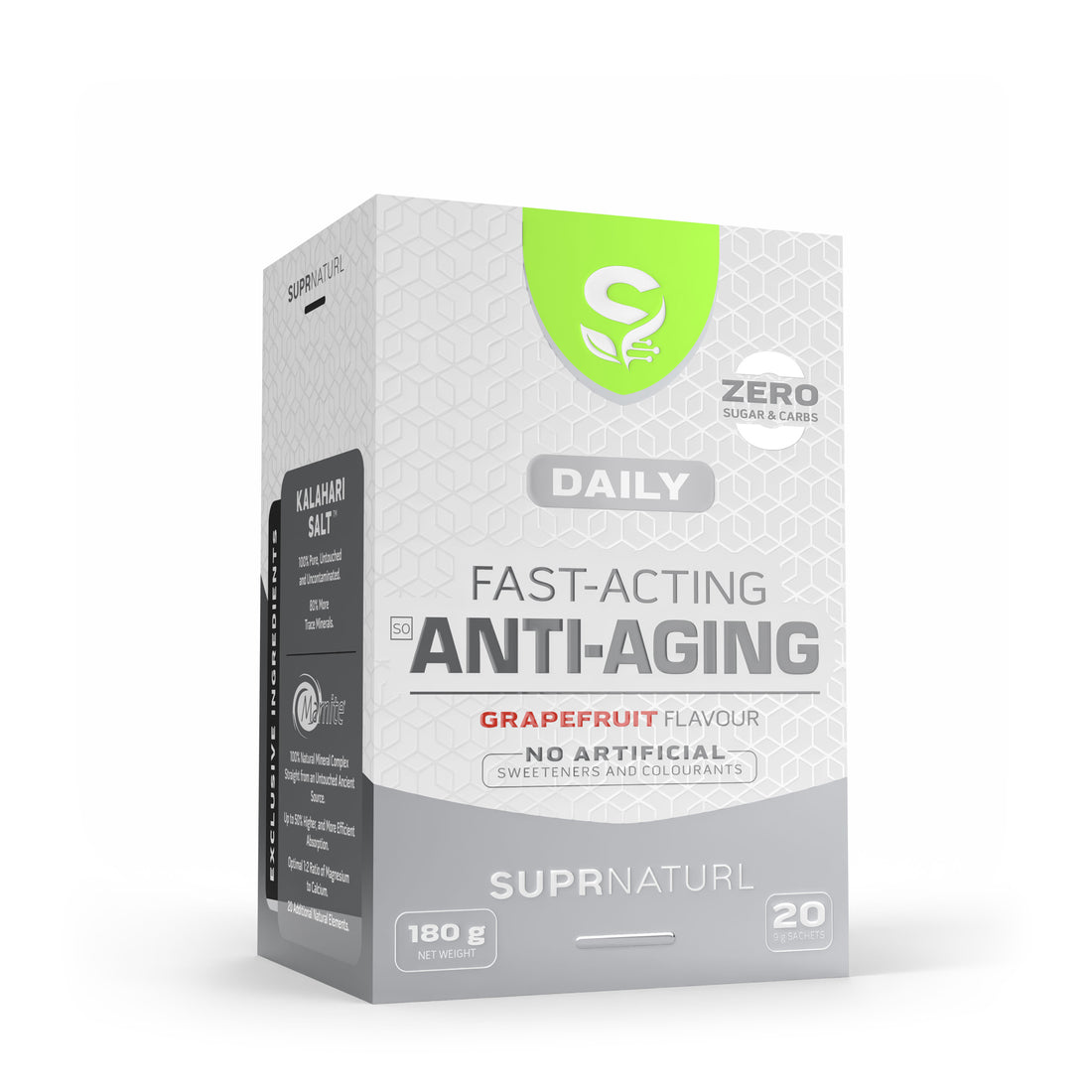 Daily Fast-Acting Anti-Aging — South Africa’s cleanest anti-aging formula for daily skin and energy support.